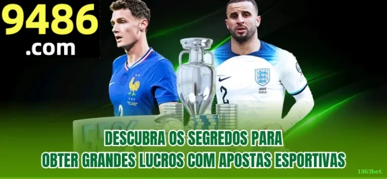 Imagem promocional da plataforma 1963bet